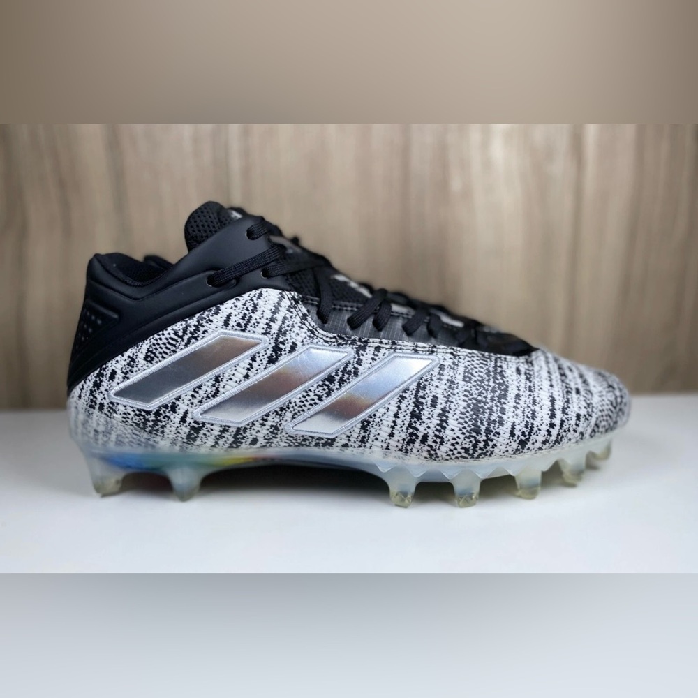 Adidas Freak Carbon 20 Football Cleats White Silver Black EF8699 Men’s Size 11